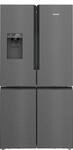 SIEMENS Multi Door "KF96DPXEA", Energieeffizienz: E, silber (geb&uuml;rsteter schwarzer
