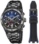 Chronograph FESTINA "Chrono Bike 2024 - Special Edition", schwarz (schwarz, blau,