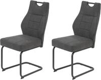 HELA "Linda S Schwingstuhl" (Set) 2 Stk.mit Taschenfederkern Sitz, mit 140KG