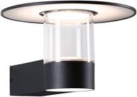 LED Au&szlig;en-Wandleuchte PAULMANN "Sienna 230V mit PIR-Sensor anthrazit IP44", grau