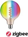 PAULMANN LED-Leuchtmittel "Smart Filament G125 470lm 2200K-6500K gold 230V",