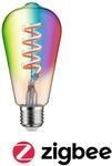 PAULMANN LED-Leuchtmittel "Smart Filament ST64 470lm 2200K-6500K gold 230V",