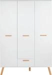 Kleiderschrank TRENDTEAM "Mats", wei&szlig;, B:130cm H:190cm T:60cm, FSC-zertifizierter