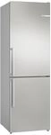 BOSCH K&uuml;hl-/Gefrierkombination "KGN36VIBT", Energieeffizienz: B, silber (inox),