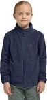 Fleecejacke JACK WOLFSKIN "TAUNUS JACKET K", Kinder, Gr. 92, blau (night blau),