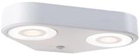 LED Au&szlig;en-Wandleuchte PAULMANN "Silma IP44 280x176mm 3000K 2x5,5 / 2x0,7W 2x600lm
