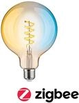 PAULMANN LED-Leuchtmittel "Smart Filament G125 600lm 2200K-5500K gold 230V",