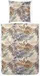 Bettw&auml;sche PRIMERA "Mako-Satin Bettw&auml;sche Boho", blau, B/L: 135cm x 200cm, 1 Stk.,