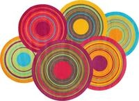 Teppich "Cosmic Colours" Gr. 4, bunt, B:140cm H:9mm L:200cm, Kunstfaser,...