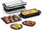 Kontaktgrill TEFAL "OptiGrill 4in1 XL, Grill/Barbeque/Backofen/komplette Mahlzeit",
