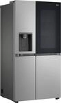 LG Side-by-Side "GSLC41EPPE", Energieeffizienz: E, silber, mit Instaview,