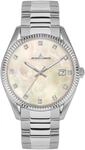 Quarzuhr JACQUES LEMANS "Derby", silber (silberfarben, perlmuttfarben), Armbanduhren,