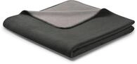 Wohndecke BIEDERLACK "Doubleface", schwarz (anthrazit, graphit), B:150cm...
