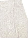 Wohndecke BIEDERLACK "Swinging Paisley", grau, B:150cm L:200cm, Mischgewebe,