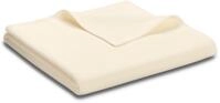 Wohndecke BIEDERLACK "Unicolour", beige (natur), B:150cm L:200cm, Baumwolle,