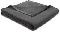 Wohndecke BIEDERLACK "Cotton Sense", grau (schiefer), B:150cm L:200cm,...