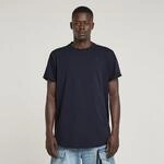 Kurzarmshirt G-STAR "Lash", Herren, Gr. S, blau (salute), Jersey, Obermaterial:...