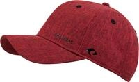 Baseball Cap CHILLOUTS "Christchurch Hat", Damen, rot (rot, schwarz), Web,