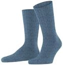Socken FALKE "Nelson", Herren, Gr. 39-42, blau (light denim (6660)), Obermaterial: