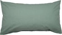 Kissenbezug JANINE "PIANO 0125 31 80x80", gr&uuml;n (salbeigr&uuml;n), B:40cm L:80cm,