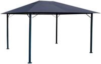 Pavillon QUICK STAR "Nizza", grau (anthrazit, grau), B/H/T: 300cm x 266cm x 400cm,