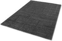 Teppich "Pure 6317-242", grau (anthrazit), B:80cm H:22mm L:150cm, Kunstfaser,