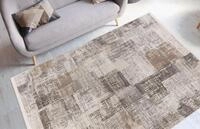 Teppich ME GUSTA "Akropolis 425", grau (grau, silber), B:80cm H:12mm L:150cm,