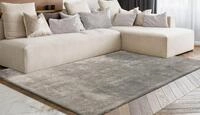 Teppich KAYOOM "Bali 110", silber (silbergrau), B:80cm H:40mm L:150cm,...
