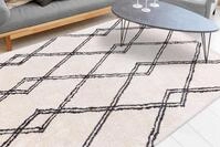 Teppich ME GUSTA "Orlando 125", beige (elfenbein), B:160cm H:27mm L:230cm, Polyester,