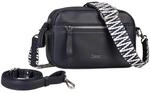 Handtasche GABOR "Silena", Damen, Gr. B/H/T: 22cm x 15cm x 7cm, blau, Polyurethan,