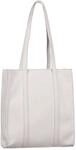 Shopper GABOR "Elfie", Damen, Gr. B/H/T: 30cm x 33cm x 9,5cm, wei&szlig;, Lederimitat,
