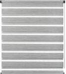 Doppelrollo GARDINIA "de luxe", grau (grau, melange), B:80cm H:180cm, Polyester,