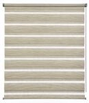 Doppelrollo GARDINIA "de luxe", braun (cappuccino), B:90cm H:240cm, Polyester,