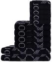 Handtuch JOOP "Handtuch 10er Pack", schwarz, B:50cm, Obermaterial: 100% Baumwolle