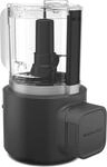 KITCHENAID Zerkleinerer "5KFCR531BM", schwarz (matt schwarz), B:14,5cm H:26,55cm