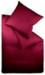 Bettw&auml;sche FLEURESSE "Colours in 135x200, 155x220 oder 200x200 cm", lila (pflaume),