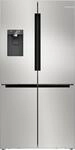 BOSCH Multi Door "KFD96APEA", Energieeffizienz: E, silber (geb&uuml;rsteter stahl
