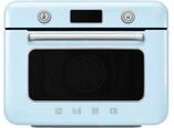 SMEG Multiofen "COF01PBEU", blau (pastellblau), B:51cm H:40cm T:50cm, Miniback&ouml;fen,