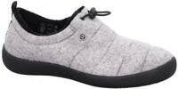 Hausschuh ROHDE "D.Olbia", Damen, Gr. 36, grau (hellgrau), Filz, meliert, Schuhe