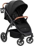 Kinder-Buggy HAUCK "Uptown, Black Melange", Baby, schwarz (schwarz melange),
