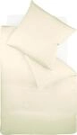 Bettw&auml;sche FLEURESSE "Colours in 135x200, 155x220 oder 200x200 cm", beige (creme),