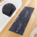 K&uuml;chenl&auml;ufer HANSE HOME "Wild Kitchen Board", schwarz-wei&szlig; (schwarz,wei&szlig;), B:50cm