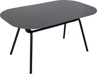 Esstisch M&Ouml;BILIA "Alannah", grau (grau, schwarz, schwarz, grau), B:150cm H:75cm