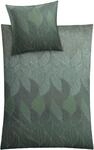 Bettw&auml;sche KLEINE WOLKE "Jamiro", gr&uuml;n (tannengr&uuml;n), B/L: 155cm x 220cm, 1 Stk., 1