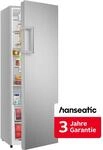 HANSEATIC K&uuml;hlschrank "HKS17260CI", Energieeffizienz: C, silber (edelstahl),