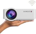 LA VAGUE LED-Beamer "LED-Projektor LV-HD340 Wi-Fi", wei&szlig;, Beamer, LED-Beamer