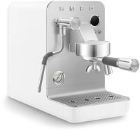 SMEG Espressomaschine "EMC02BLMEU", wei&szlig; (wei&szlig;, matt), B:28,8cm H:54,5cm T:55,5cm,