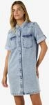 Jeanskleid NOISY MAY "NMNEW SIGNE S/S DENIM DRESS VI003LB NOOS", Damen, Gr. M,...