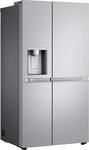 LG Side-by-Side, Energieeffizienz: C, silber (metal sorbet), B:91,3cm H:179cm