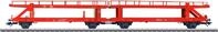G&uuml;terwagen M&Auml;RKLIN "M&auml;rklin Doppel-Autotransportwagen Laaeks 553.1 - 47180", rot,
